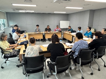 치유활동가 자조 모임 현장사진